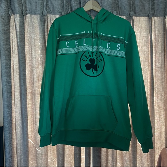 NBA Ultra Game Green Boston Celtics Hoodie Size Medium - Picture 3 of 13